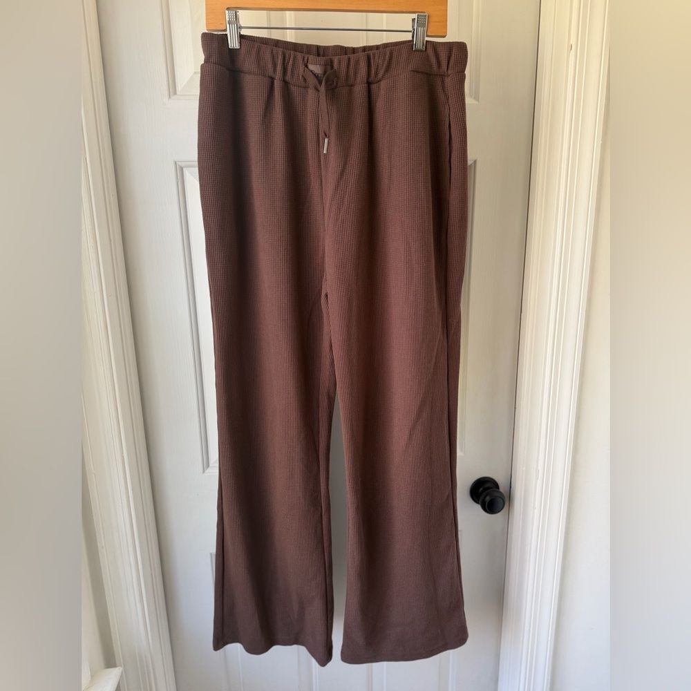 Comfrt Brown Waffle Lounge Set XL - Picture 2 of 10